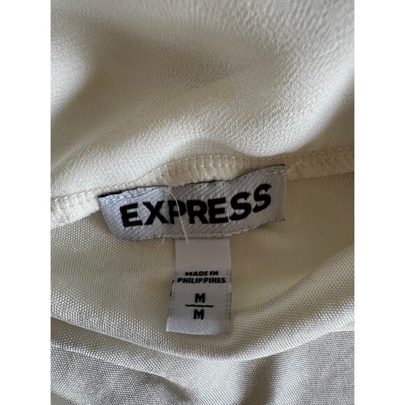 Express Cowl Neck Camisole with lace halter back leg - Picture 4 of 5